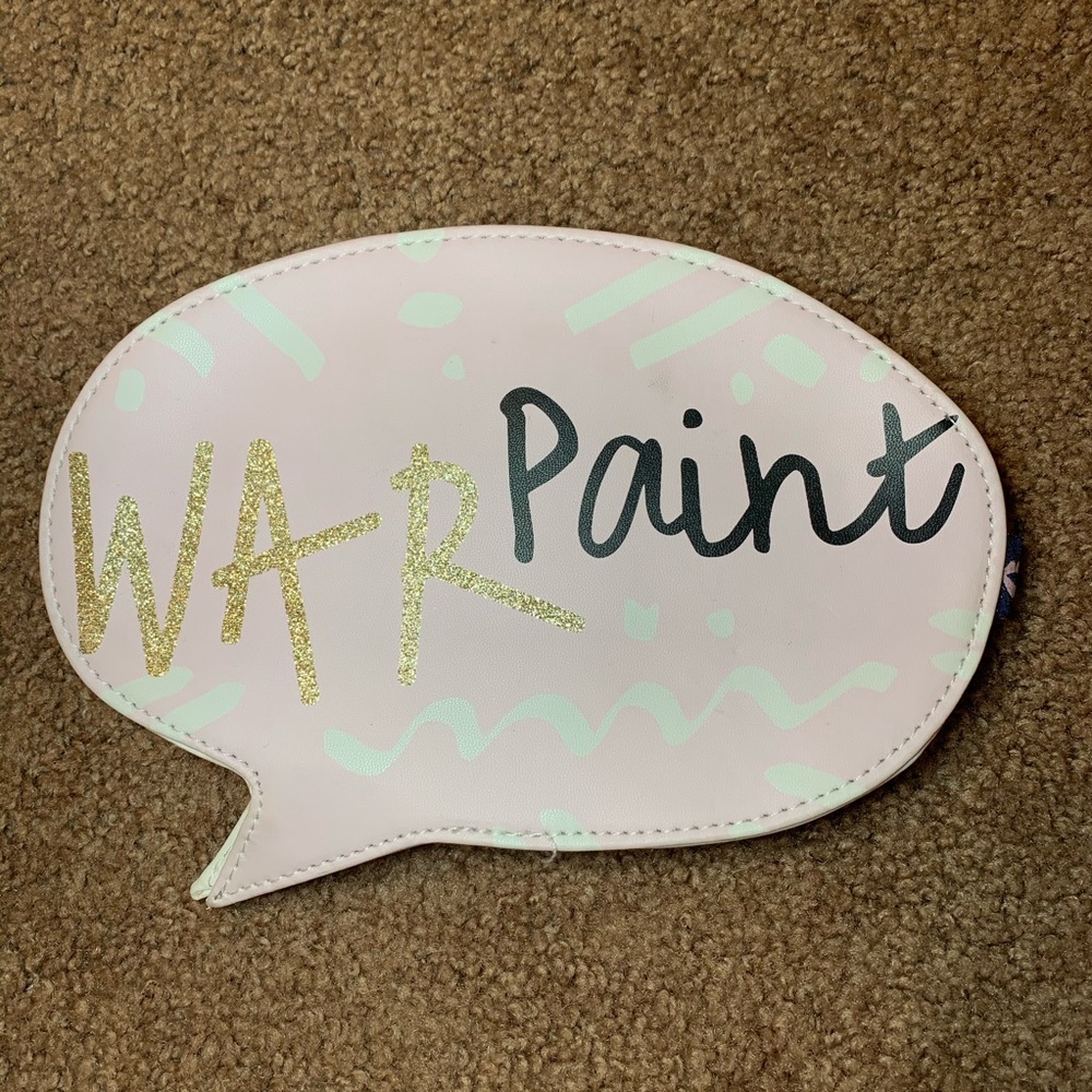 WAR PAINT makeup bag 💄💋